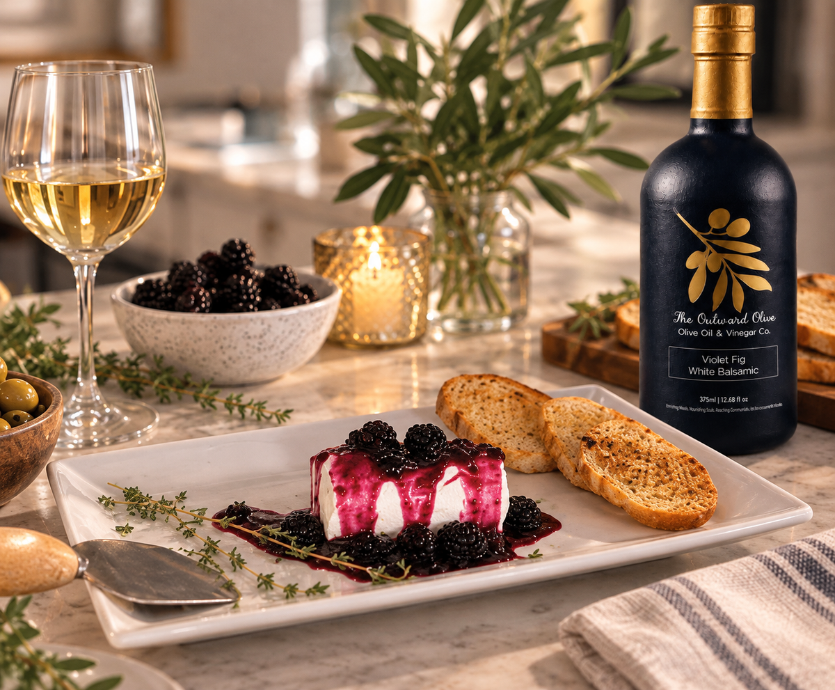 Blackberry Jam with Goat Cheese