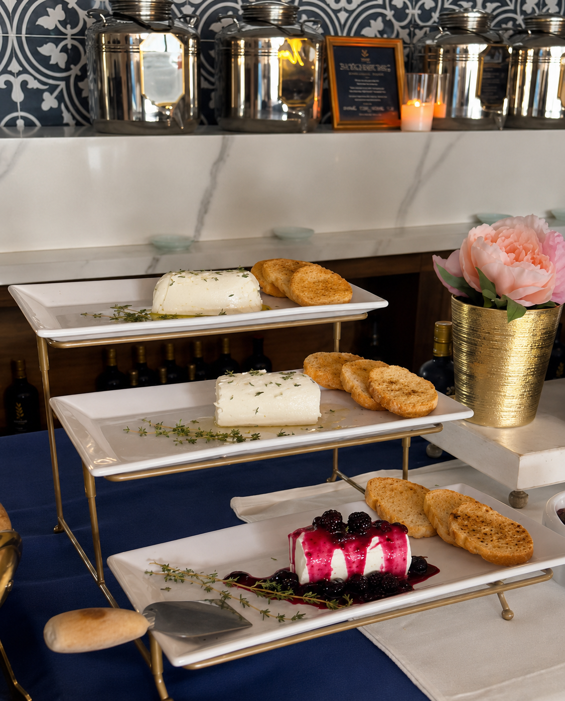 Berry Jam & Goat Cheese, Made for Sharing