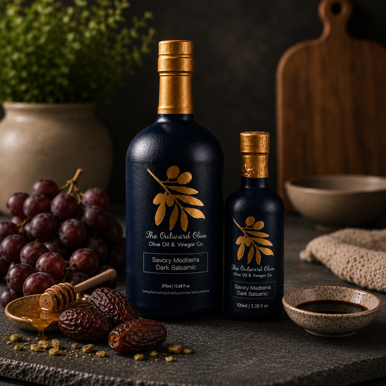 Savory Mediterra Dark Balsamic