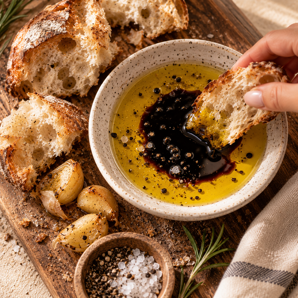Slow Roasted Garlic Extra Virgin Olive Oil