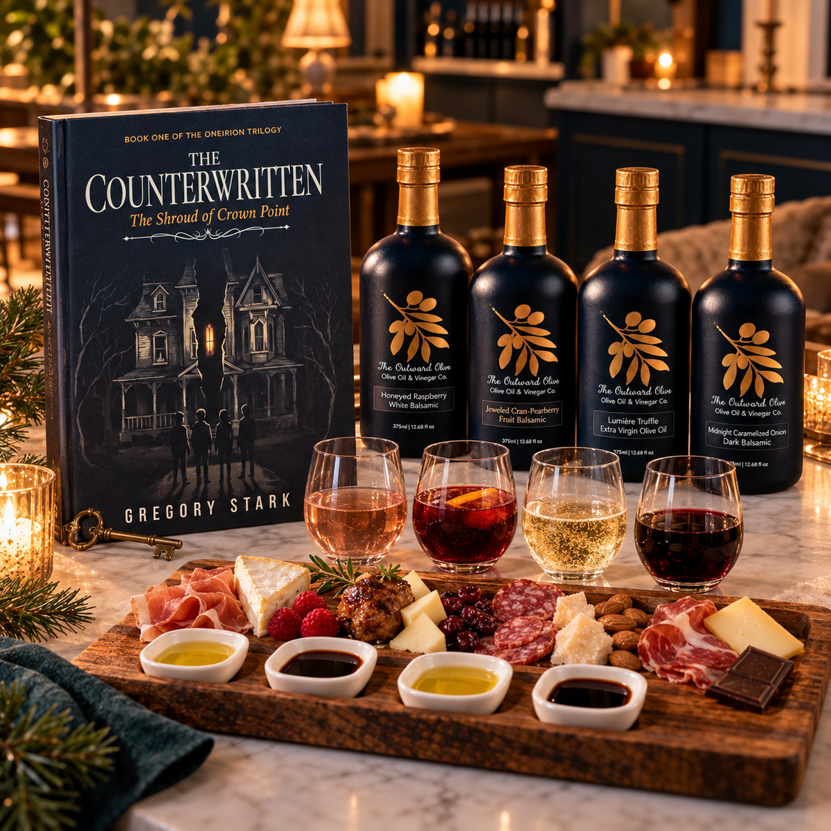 Bubbles, Bites & a Crown Point Mystery: An Evening with Author Gregory Stark