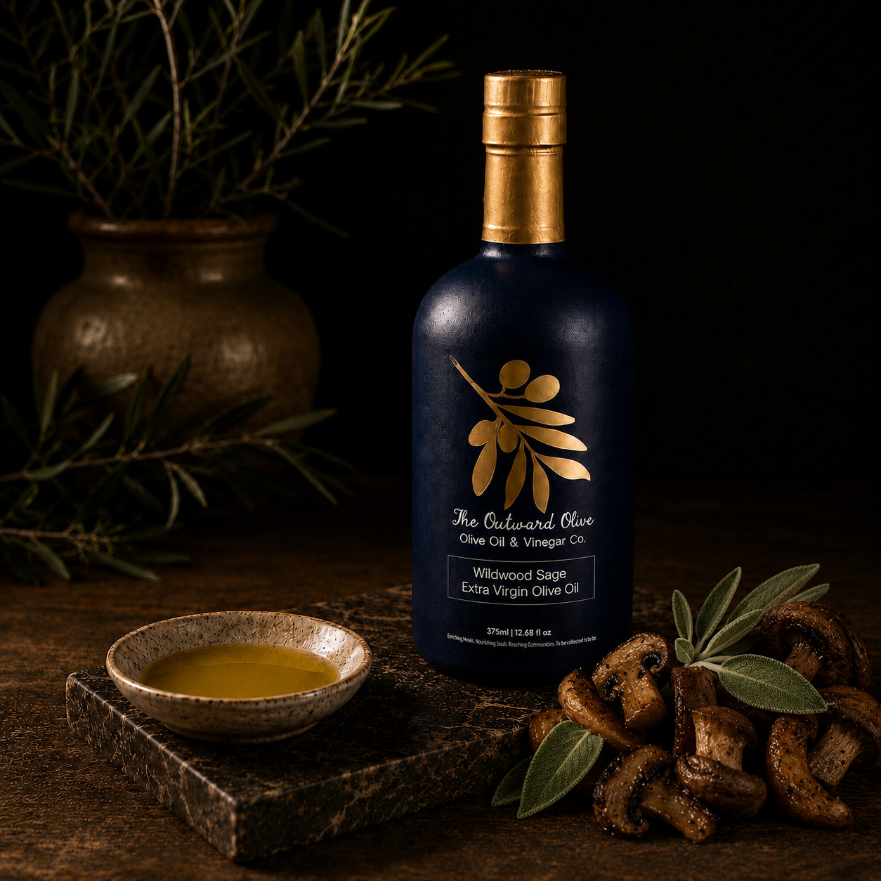 Wildwood Sage Extra Virgin Olive Oil