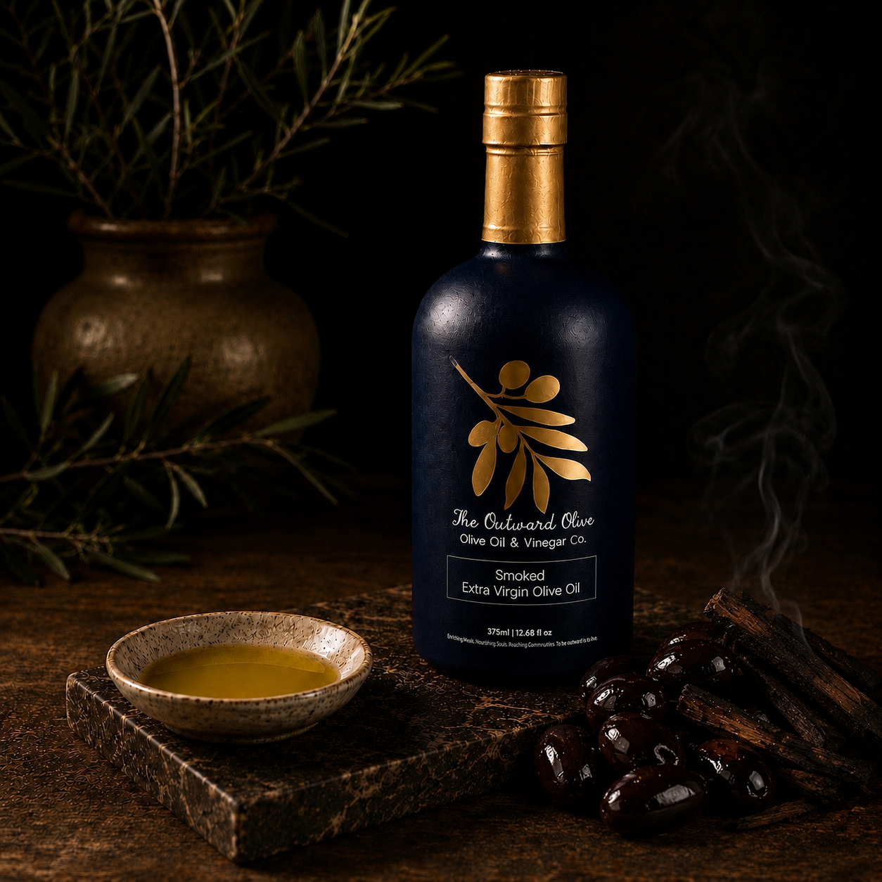 Smoked Extra Virgin Olive Oil