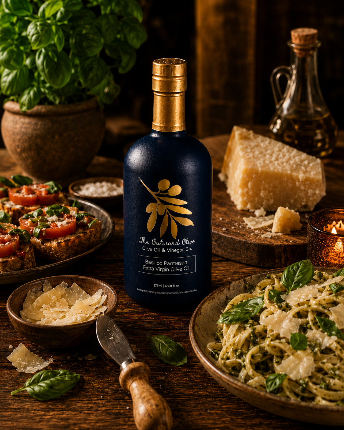 Basilico Parmesan Extra Virgin Olive Oil