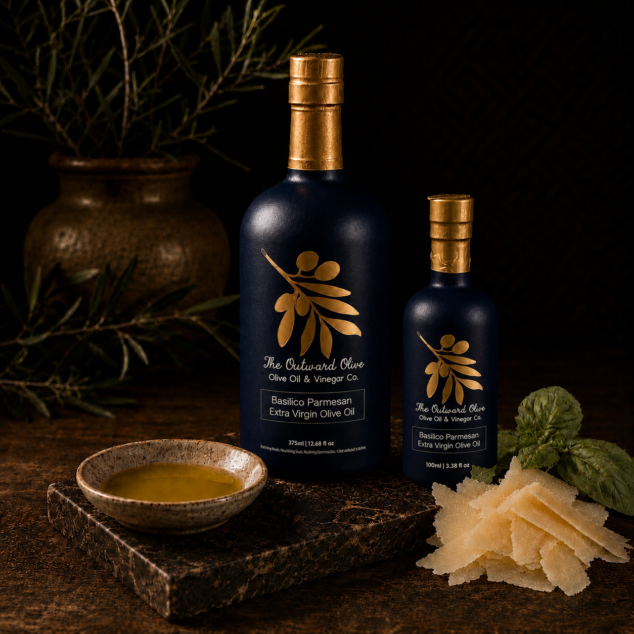 Basilico Parmesan Extra Virgin Olive Oil