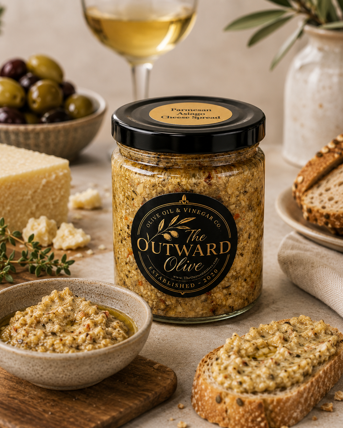 Parmesan Asiago Cheese Spread