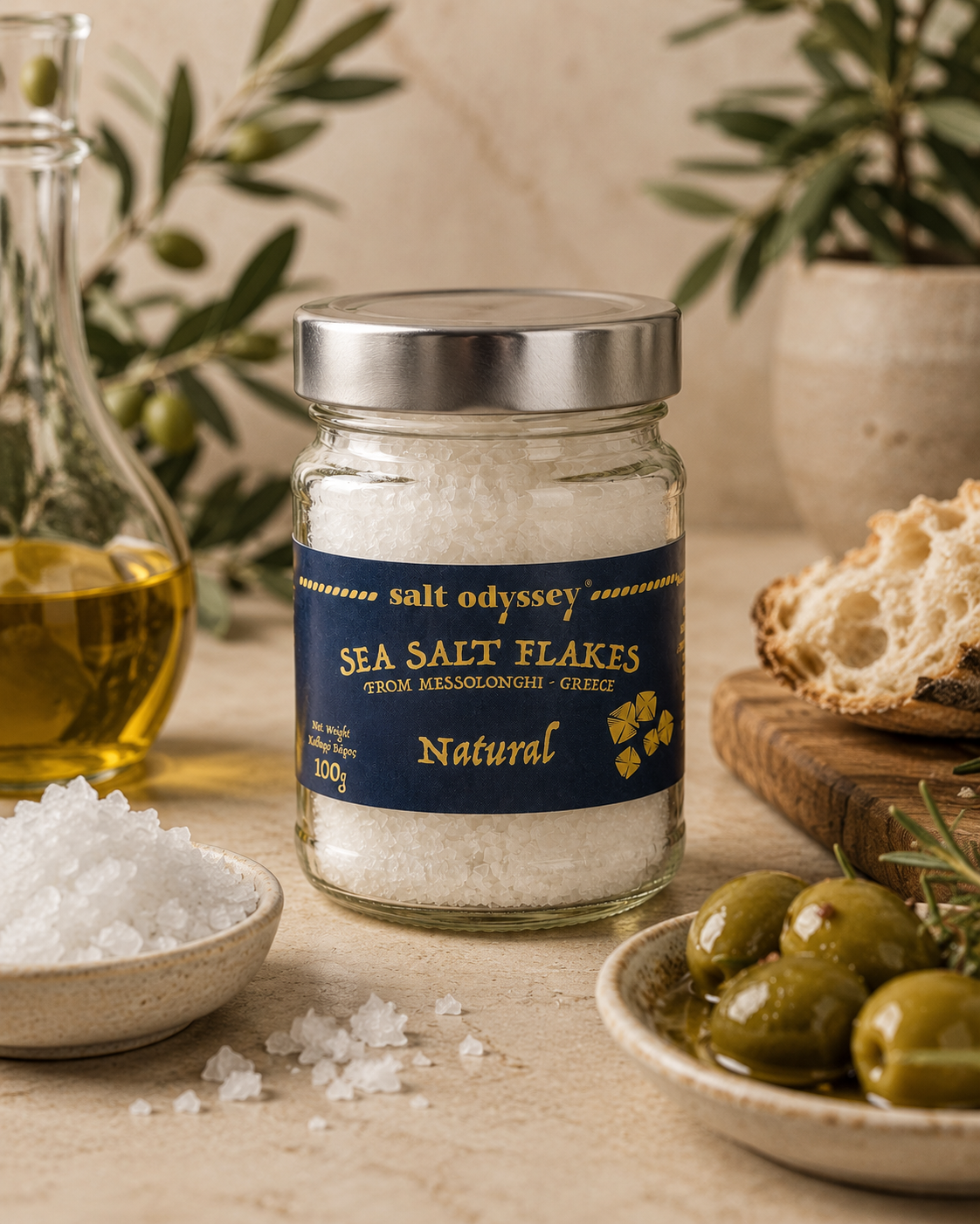 Salt Odyssey Sea Salt Flakes — Natural