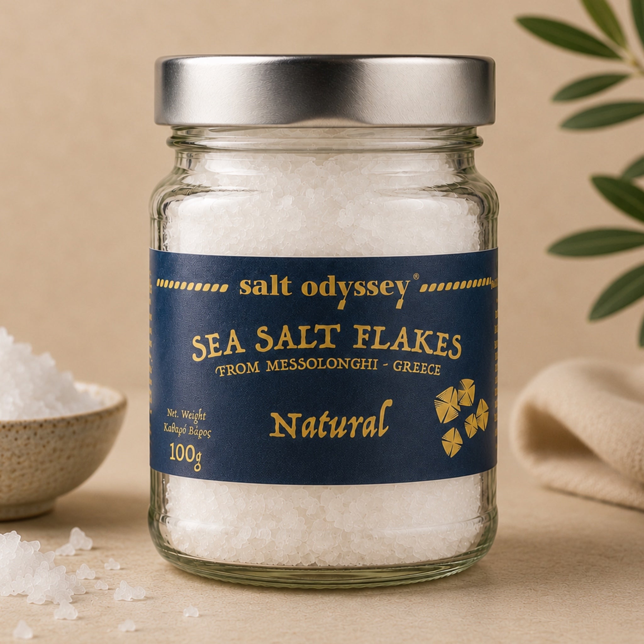 Salt Odyssey Sea Salt Flakes — Natural