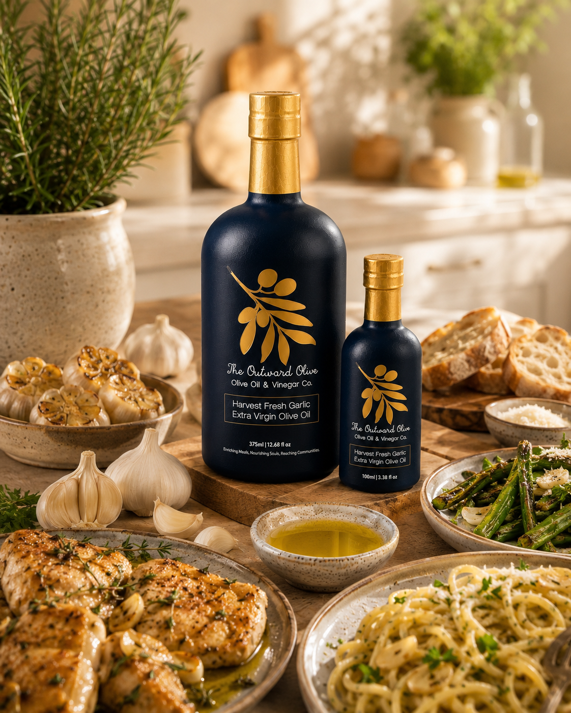 Harvest Fresh Garlic Extra Virgin Olive Oil