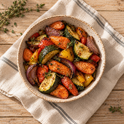 Roasted vegetables