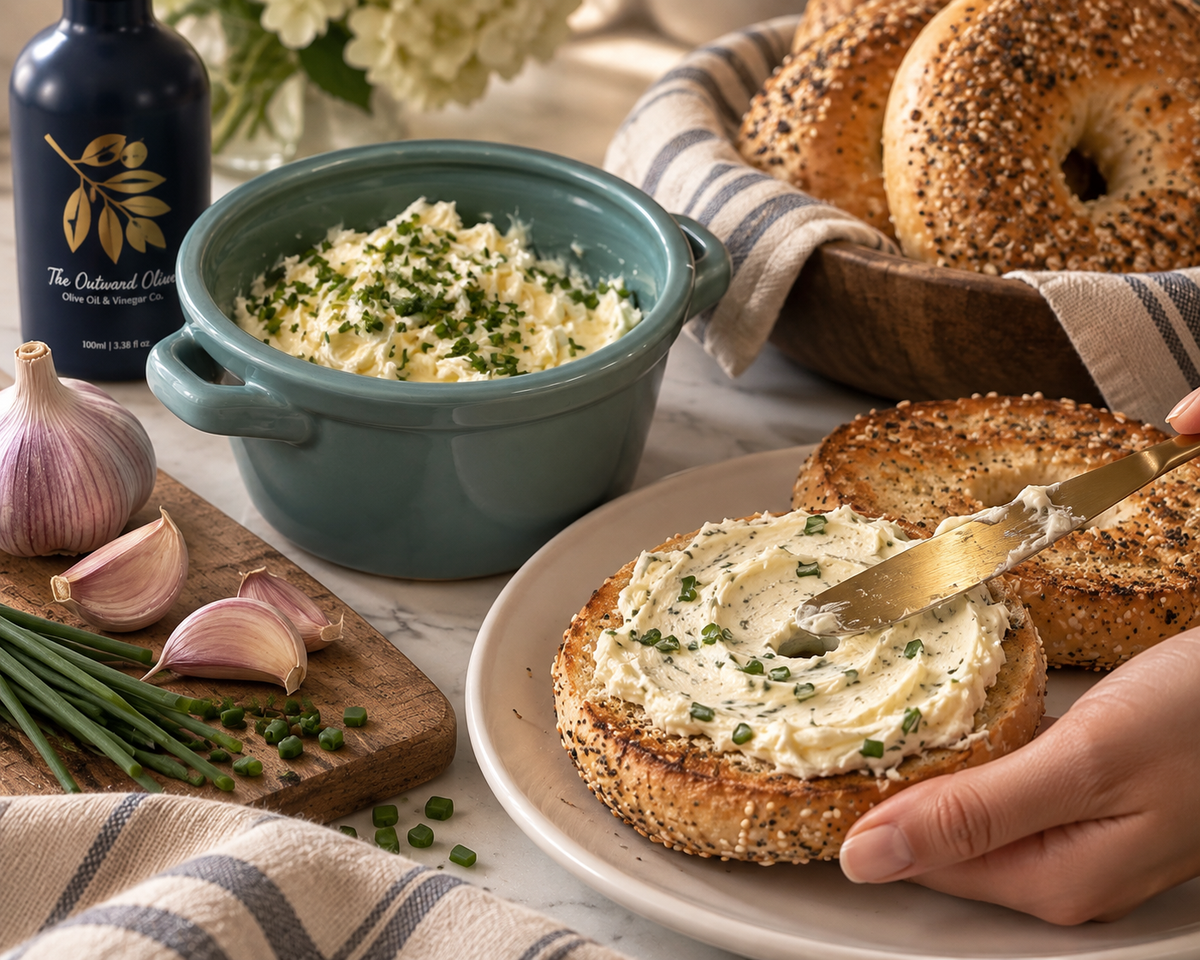 Harvest Fresh Garlic Olive Oil Whipped Butter