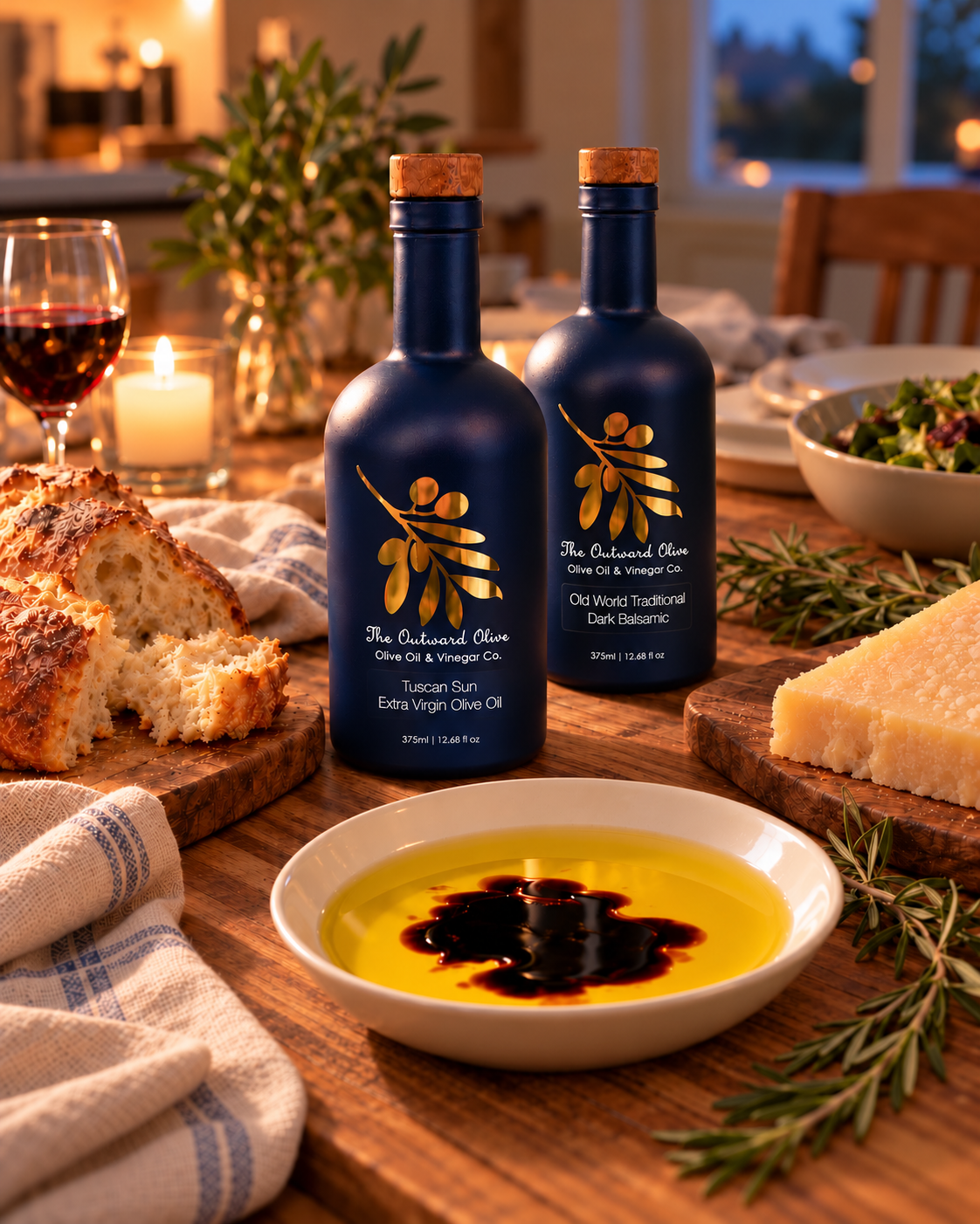 How to Pair Olive Oil and Balsamic: Four Pairings for Fall and Holiday Tables