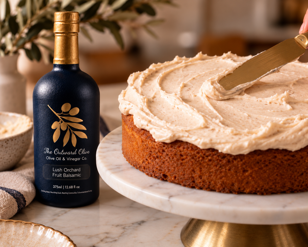 Spiced Balsamic Buttercream
