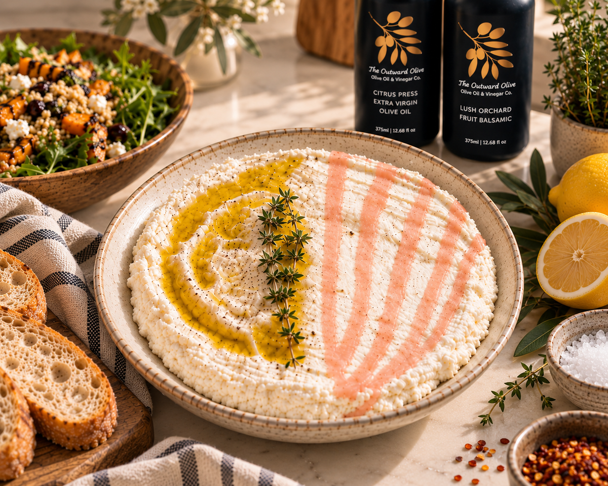 Whipped Feta Two Ways