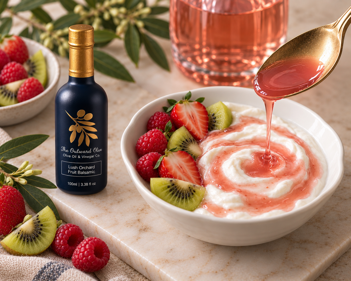 One-Ingredient Lush Orchard Balsamic Reduction