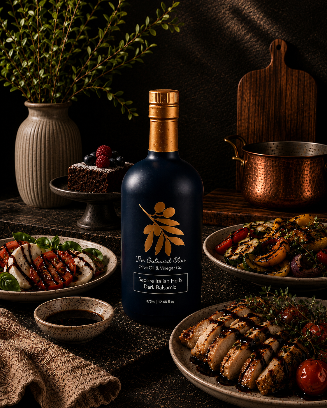 Sapore Italian Herb Dark Balsamic