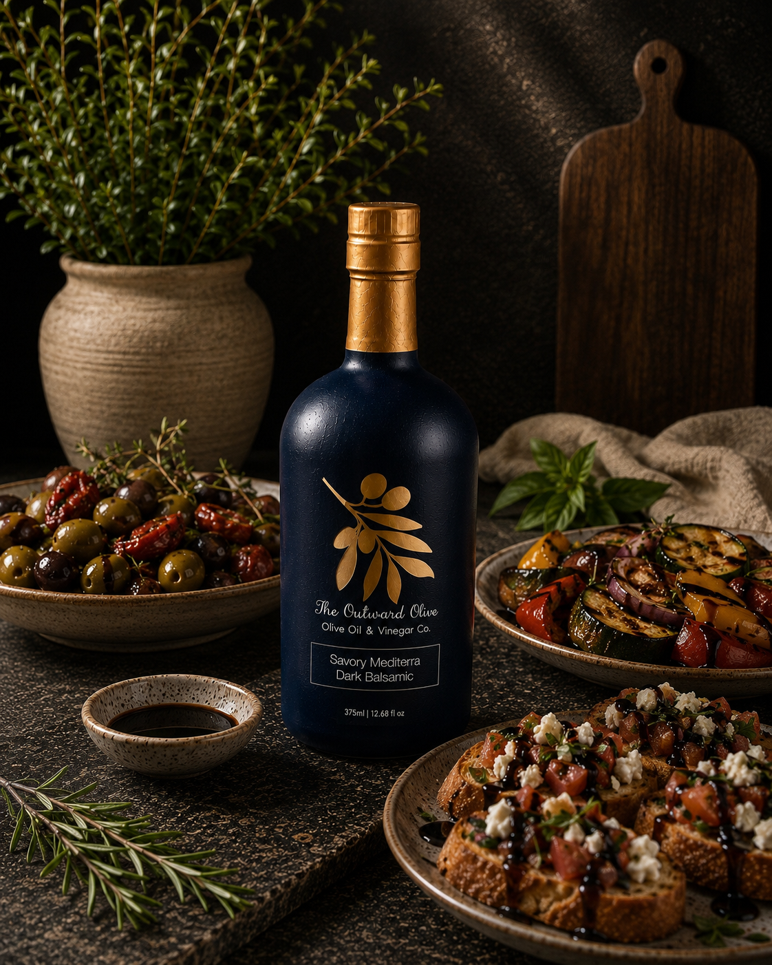 Savory Mediterra Dark Balsamic