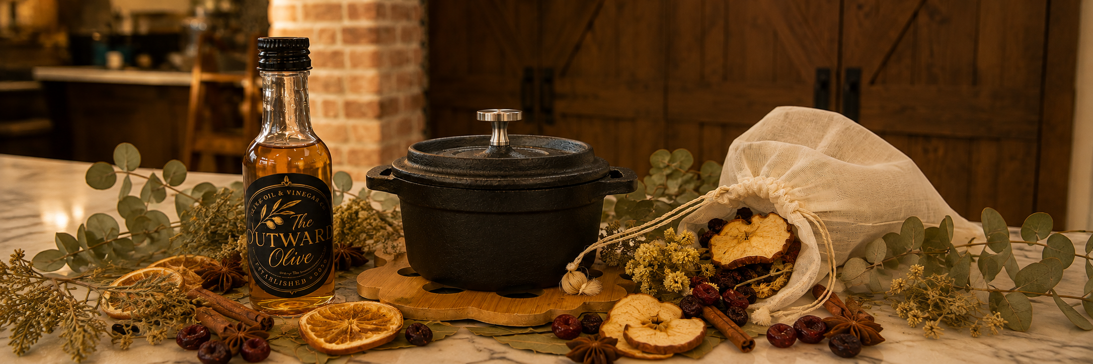 Simmer. Savor. Gather.