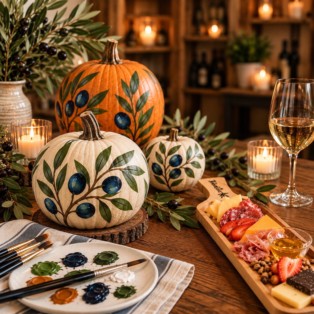 A Painted Evening: Pumpkin Painting & Tasting