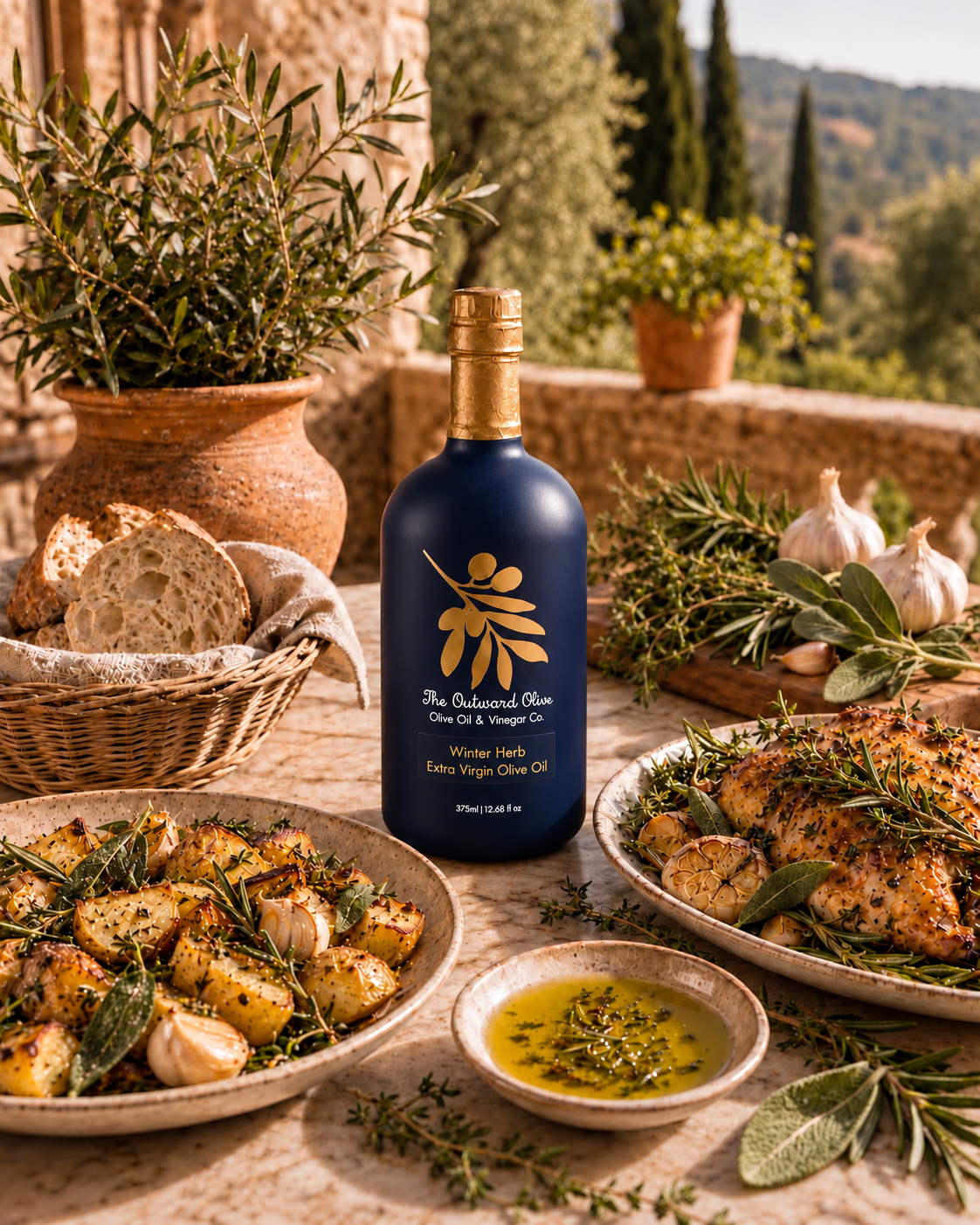Winter Herb Extra Virgin Olive Oil