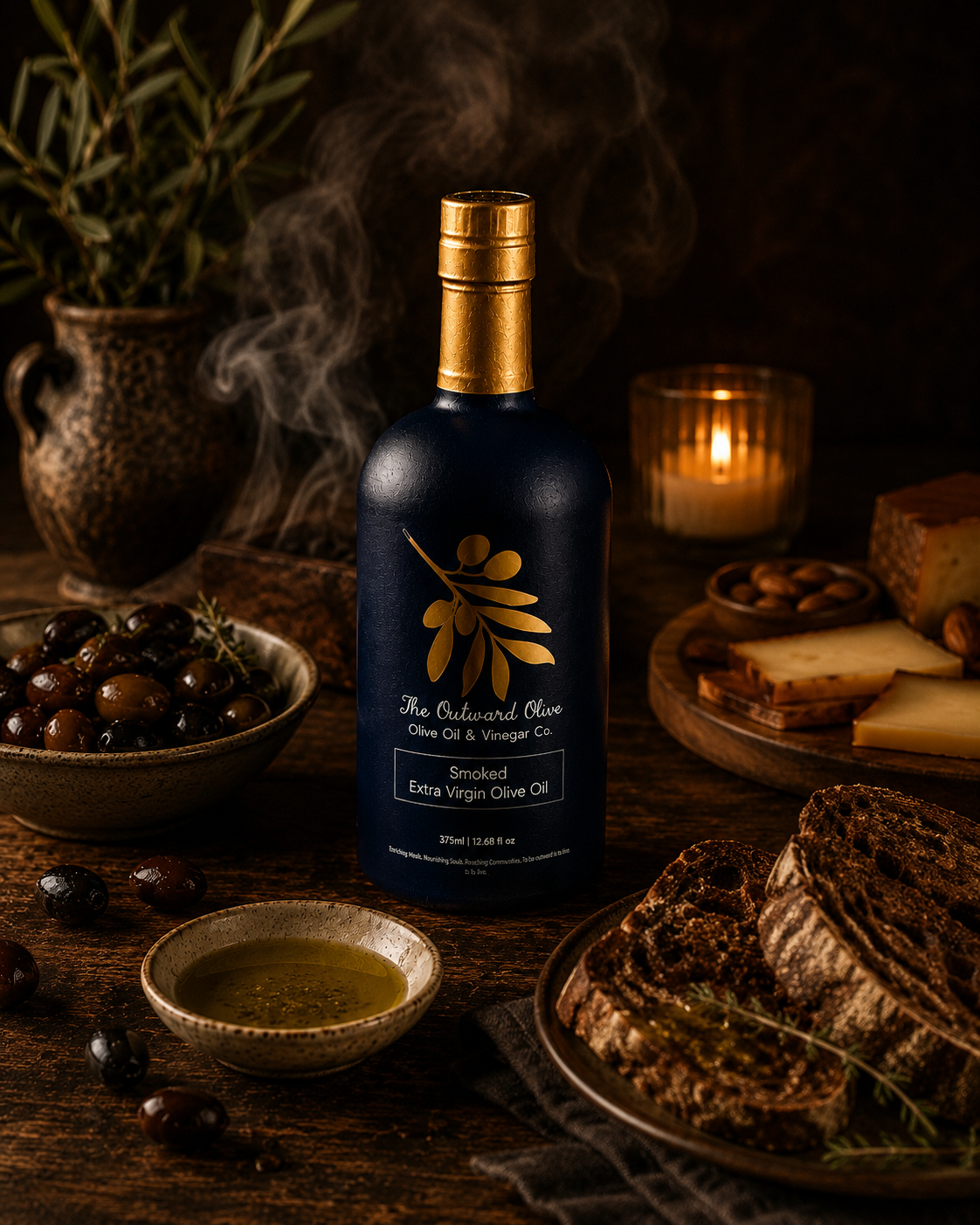 Smoked Extra Virgin Olive Oil