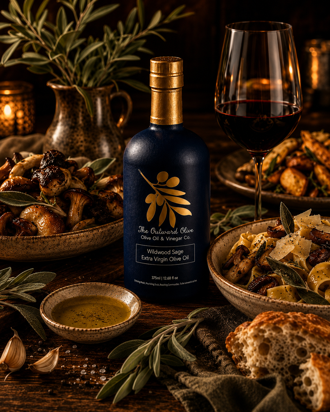 Wildwood Sage Extra Virgin Olive Oil