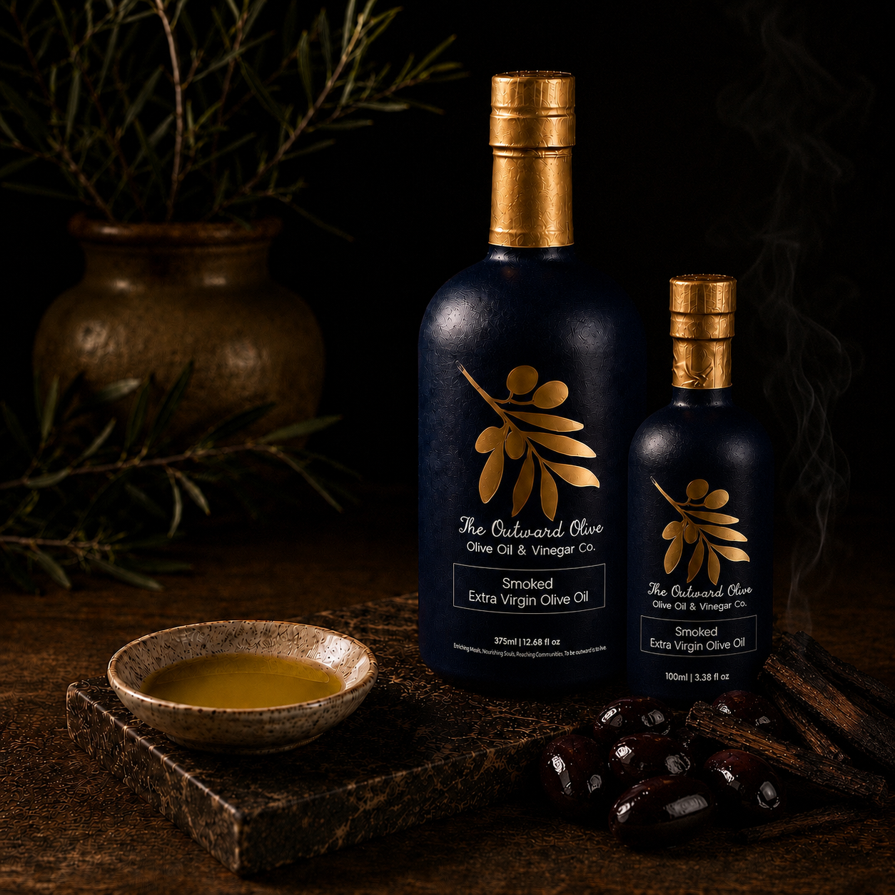 Smoked Extra Virgin Olive Oil