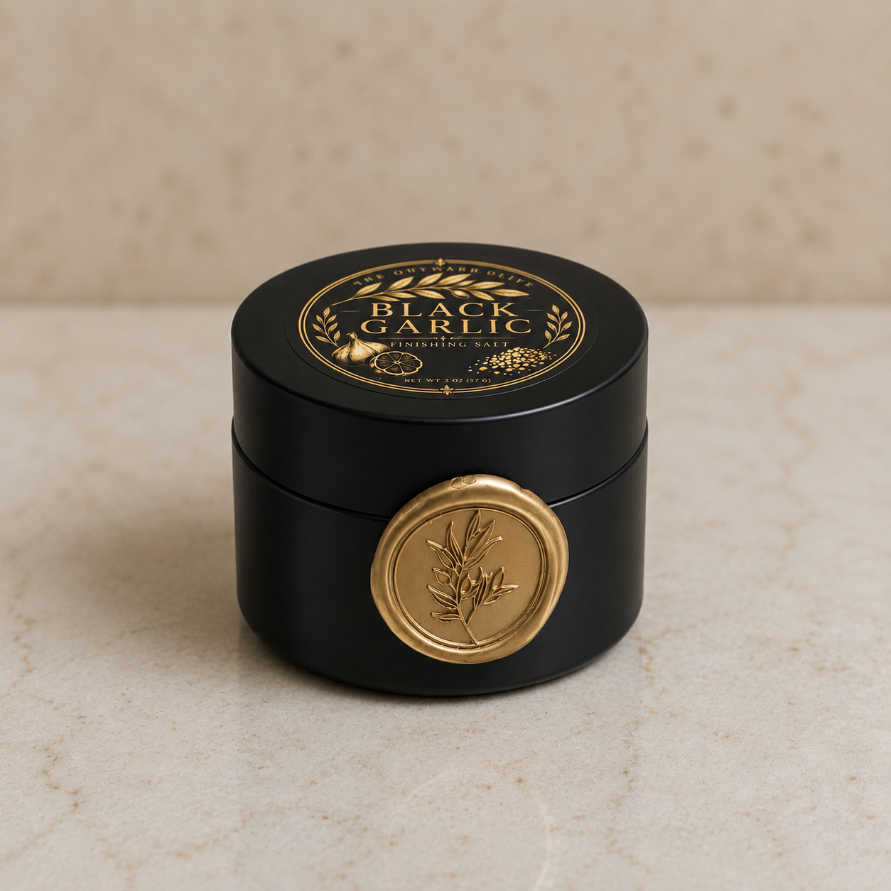 Black Garlic Finishing Salt