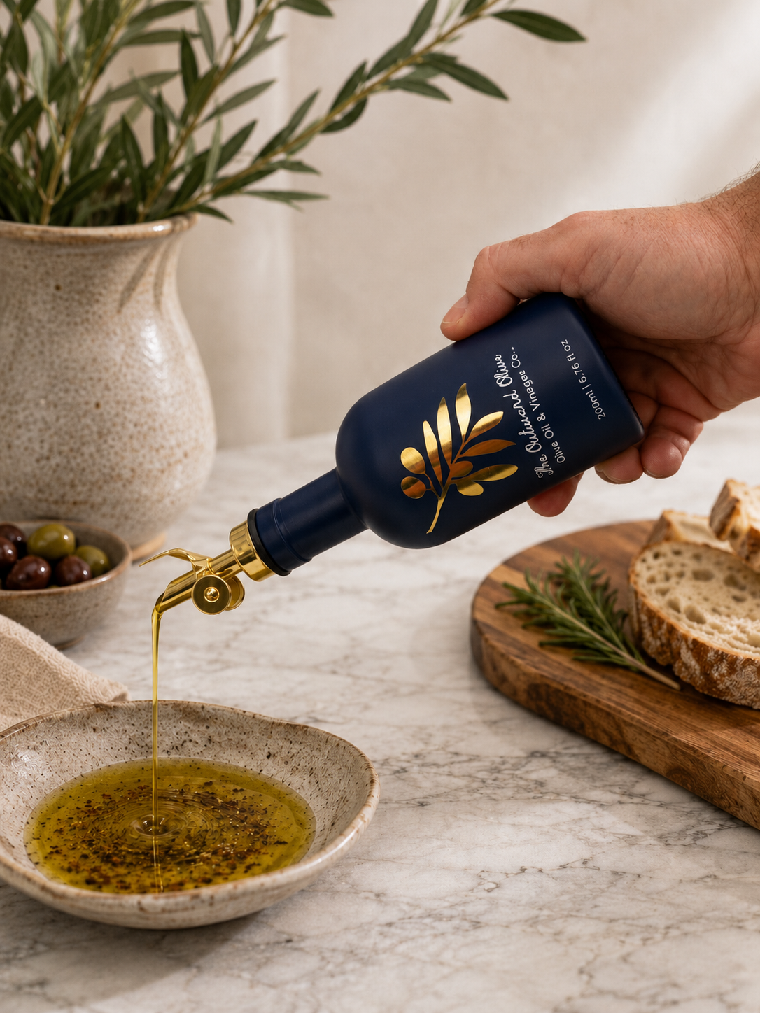 The Gilded Pour Spout