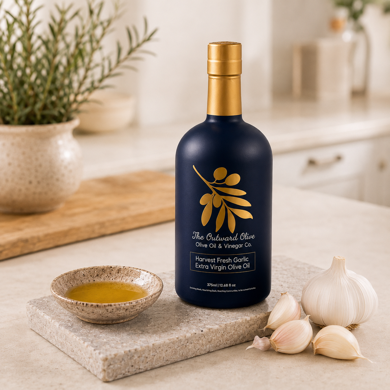 Harvest Fresh Garlic Extra Virgin Olive Oil