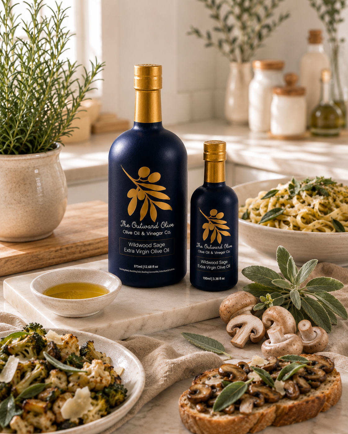 Wildwood Sage Extra Virgin Olive Oil