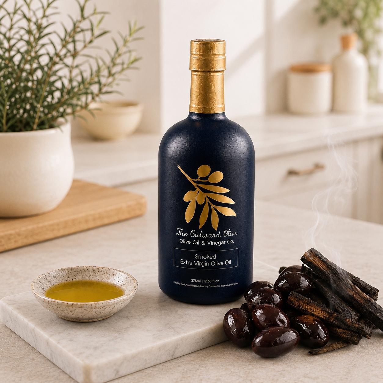 Smoked Extra Virgin Olive Oil