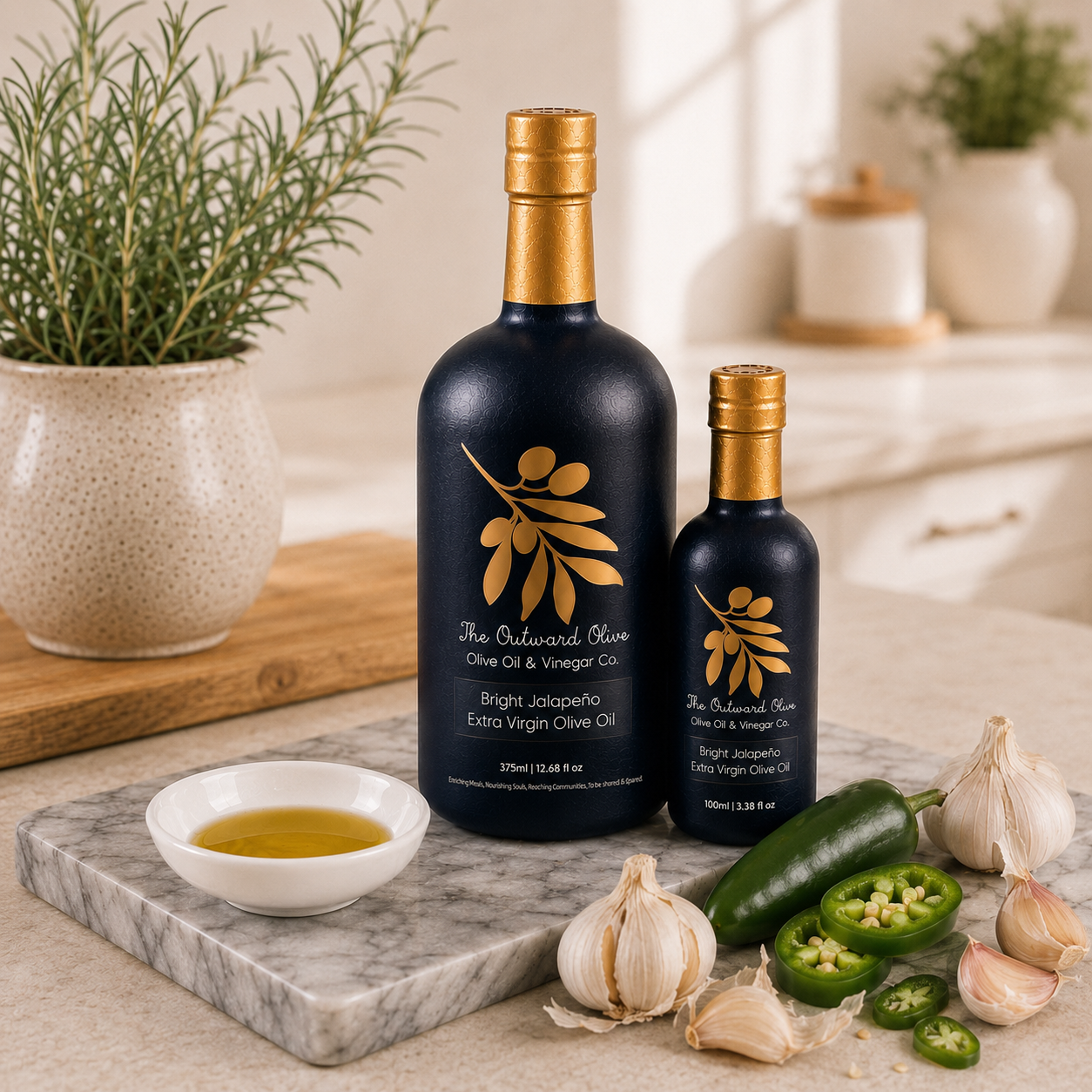 Bright Jalapeño Extra Virgin Olive Oil