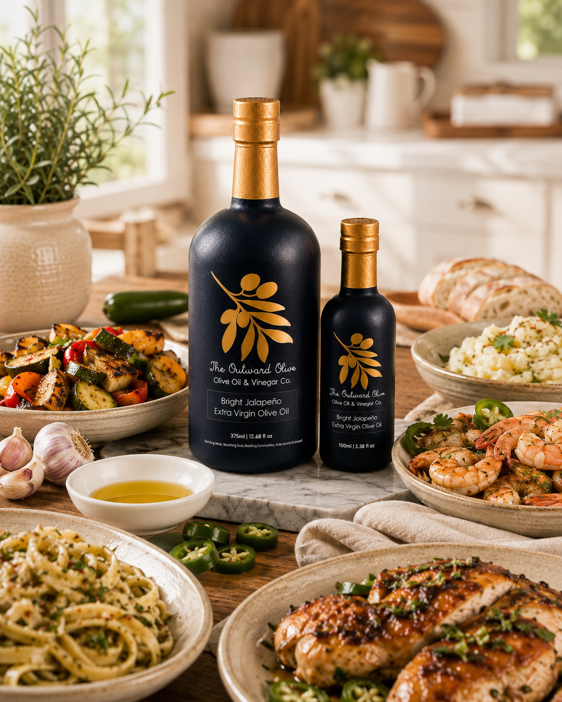 Bright Jalapeño Extra Virgin Olive Oil